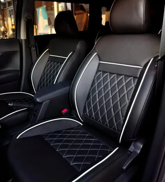 Hasil bekleed jok mobil di Surabaya oleh BSM